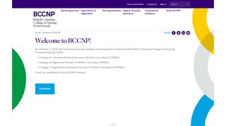 Welcome to BCCNP!