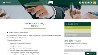 Insurance Agents / Brokers: RPS Plus Companies : Risk Placement ...