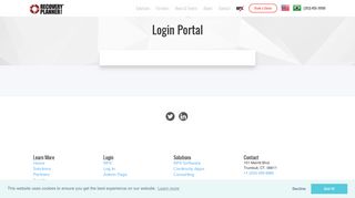 Login Page - Recovery Planner