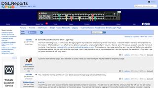 Cannot Access Roadrunner Email Login Page - Bright House Networks ...