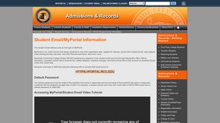 RCCD Student Email Information - Riverside City College