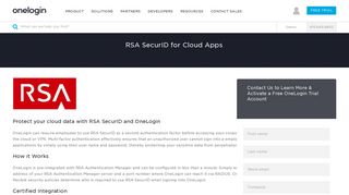 RSA Multi-Factor Authentication (MFA) - RSA SecurID Two Factor ...