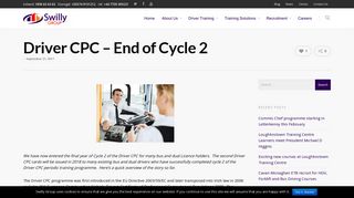 Driver CPC – End of Cycle 2 | Swillygroup