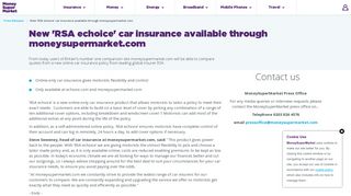 New 'RSA echoice' car insurance available through ...