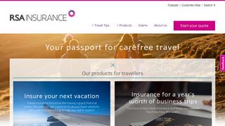 RSA Travel Insurance