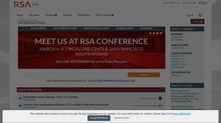 RSA NetWitness Platform | RSA Link