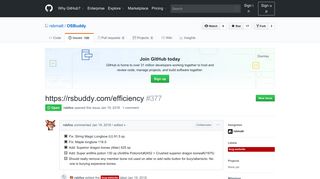 https://rsbuddy.com/efficiency - GitHub