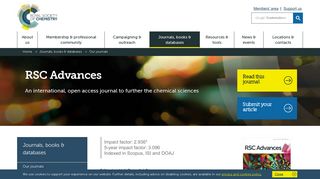 RSC Advances - Royal Society of Chemistry