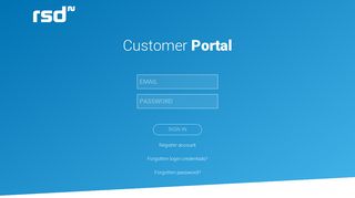 Login - RSD Portal