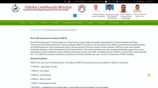 Rural Self Employment Training Institute (RSETI) | Odisha Livelihoods ...