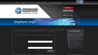 Employee Login | CMI Networks
