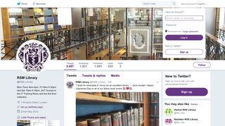 RSM Library (@RSM_Library) | Twitter