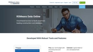 RSMeans Data Online Cost Estimating Software