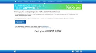 Virtual Virtual - RSNA 2015