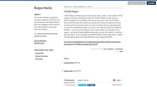 Regus Sucks — I HATE Regus
