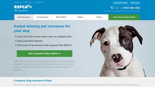 Dog Insurance by RSPCA Pet Insurance Australia