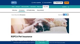 RSPCA Pet Insurance - Get a Quote | RSPCA