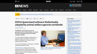 RSPCA Queensland software Shelterbuddy adopted by animal ... - ABC