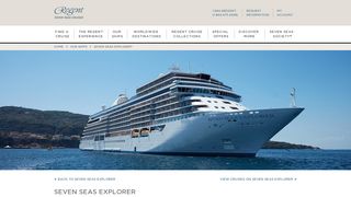Seven Seas Explorer | Regent Seven Seas Cruises