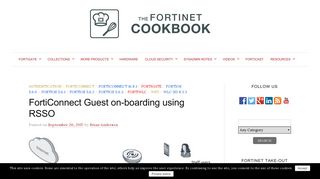 FortiConnect Guest on-boarding using RSSO - Fortinet Cookbook