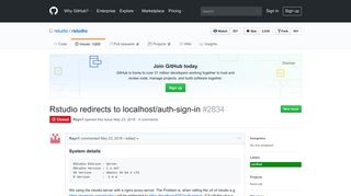 Rstudio redirects to localhost/auth-sign-in · Issue #2834 · rstudio ...