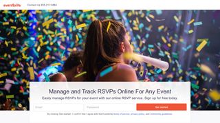 Online RSVP - Eventbrite