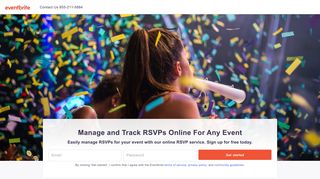 Online RSVP - Eventbrite