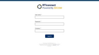RTIconnect Web Reports