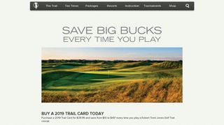 RTJ Golf Trail - Trail Card