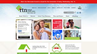 RTN Federal Credit Union, Massachusetts - Work, Home, Life