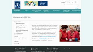 Membership in RTO/ERO | Retired Teachers of Ontario