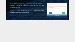 RTS Financial - Invoice Manager