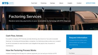 Factoring Services | RTS Carrier Services