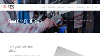 Fleet One EDGE Card For Fuel Savings and Discounts - EFS