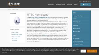 RTSC Home page | The Eclipse Foundation