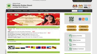 Official Portal of Malaysian Rubber Board - Towards Sustaining the ...