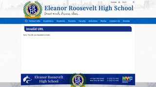 Additional Log-ins - Eleanor Roosevelt High School
