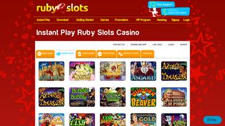 Ruby Slots Casino Instant Play