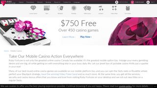 Ruby Fortune Mobile Casino | Find Any Game, Anywhere