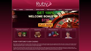Ruby Fortune Flash Casino