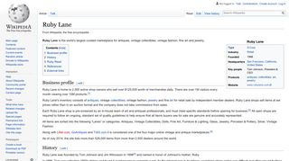 Ruby Lane - Wikipedia
