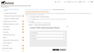 Creating a Web Authentication Portal - Ruckus Knowledge Base