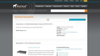 SmartZone 5.0 (GA) Administrator Guide (SZ100 ... - Ruckus Support