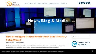How to configure Ruckus Virtual Smart Zone ... - Define Tomorrow