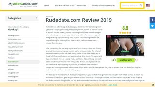 Rudedate.com Adult Dating Site Review 2019 - MyDatingDirectory.net