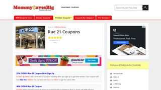 Rue 21 Coupons In Store (Printable Coupons) - 2019