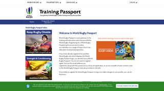 World Rugby Passport - Your gateway to World Rugby Training ...