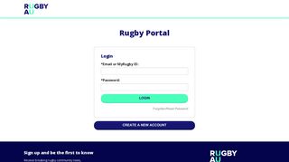 Rugby Portal - The Lightning Platform