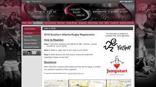 Join a Club - Calgary Rugby Union