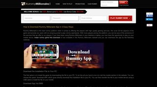 How to Download Rummy Millionaire App in 3 Easy Ways - Rummy ...